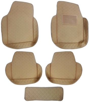 MATIES Leatherite 7D Mat For  Universal For Car(Beige)