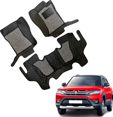 Mecarnic Leatherite 7D Mat For  Maruti Suzuki New Brezza(Black)