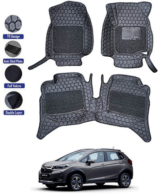 MATIES Leatherite 8D Mat For  Honda WRV(Black)