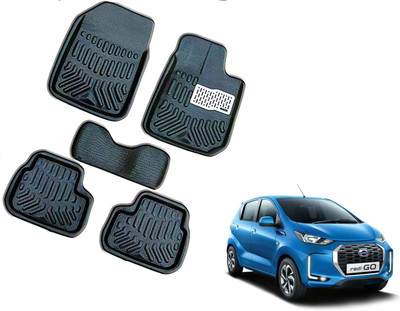 CuboDePlato PVC 3D Mat For  Datsun Redi GO(Black)