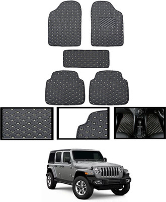 CCMM Leatherite Standard Mat For  Jeep Wrangler(Black)