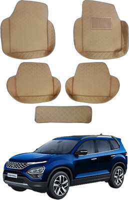 MATIES Leatherite 7D Mat For  Tata Safari(Beige)