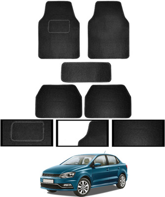 CCMM Fabric Standard Mat For  Volkswagen Ameo(Black)