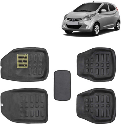 Kingsway PVC 3D Mat For  Hyundai Eon(Black)