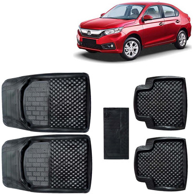 Kingsway PVC Tray Mat For  Honda Amaze(Black)