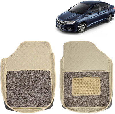 Kingsway Leatherite 7D Mat For  Honda City(Beige)