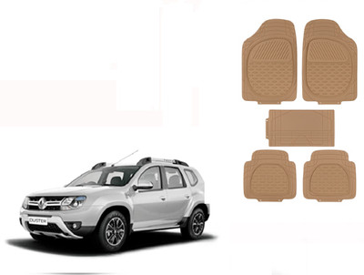 Autorepute Rubber Standard Mat For  Renault Duster(Beige)
