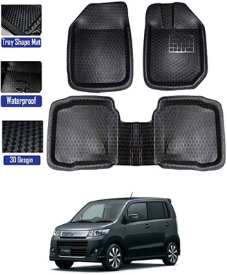 MATIES Plastic Tray Mat For  Maruti Suzuki WagonR Stingray(Black)