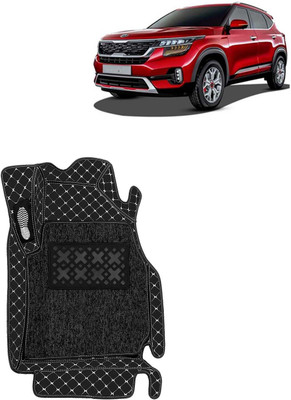 Kingsway Leatherite 7D Mat For  Kia Seltos(Black)