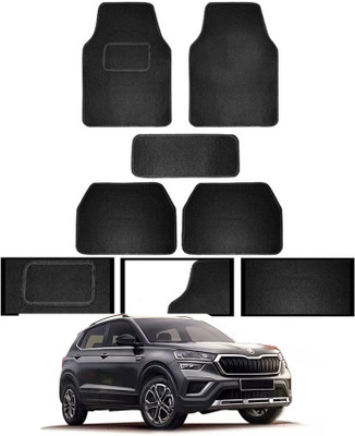 MSNP Fabric Standard Mat For  Skoda Kushaq(Black)