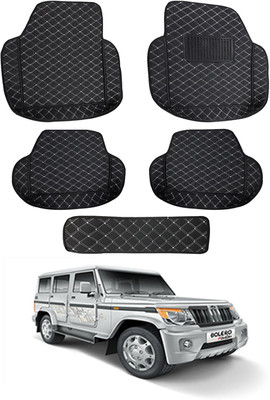 RKPSP Leatherite 7D Mat For  Mahindra Bolero(Black)