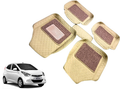 AUTO PEARL Leatherite 7D Mat For  Hyundai Eon(Beige)