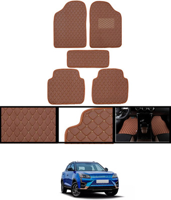 CCMM Leatherite Standard Mat For  Mahindra Universal For Car(Brown)