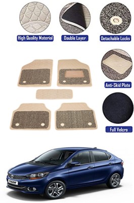 MATIES PVC 7D Mat For  Skoda Tigor(Beige)