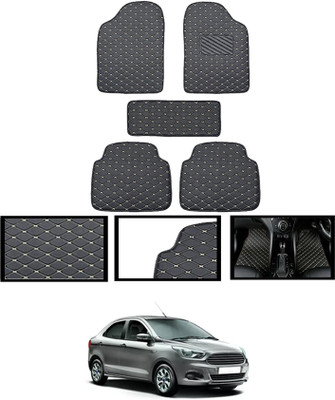 CCMM Leatherite Standard Mat For  Ford Aspire(Black)