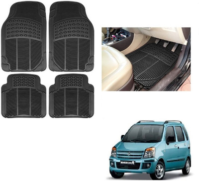 ROSHNEER ENTERPRISES Rubber Standard Mat For  Maruti WagonR(Black)