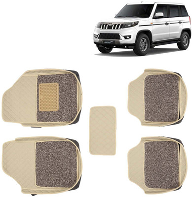 Kingsway Leatherite 7D Mat For  Mahindra Universal For Car(Beige)