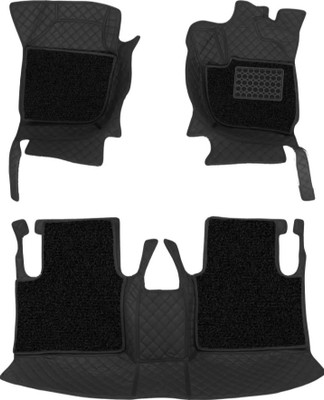 FF TRADERS Leatherite 7D Mat For  Renault Duster(Black, Silver)