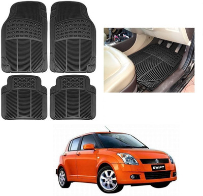 ROSHNEER ENTERPRISES Rubber Standard Mat For  Maruti Swift(Black)