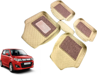 AUTO PEARL Leatherite 7D Mat For  Maruti WagonR Stingray(Beige)