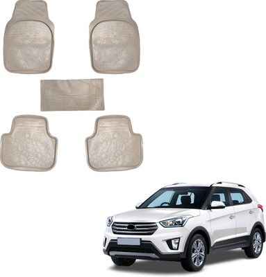 SS FOR YOUR SMART NEEDS Vinyl Standard Mat For  Hyundai Creta(Beige)