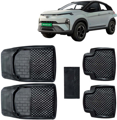 Kingsway PVC Tray Mat For  Tata Nexon EV(Black)