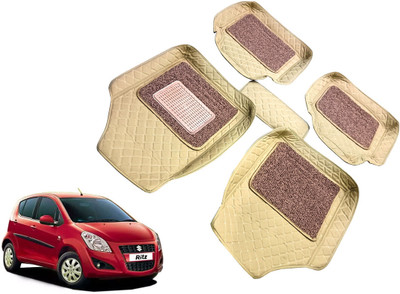 AUTO PEARL Leatherite 7D Mat For  Maruti Ritz(Beige)