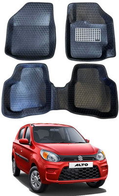 ARNEJA Polyutherine 5D Mat For  Maruti Suzuki Alto(Black)