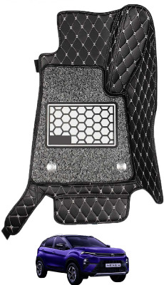 Euro Care Leatherite 7D Mat For  Tata Nexon(Black)
