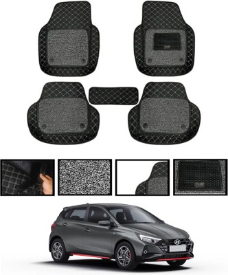 AYW Leatherite 7D Mat For  Hyundai Universal For Car(Black)