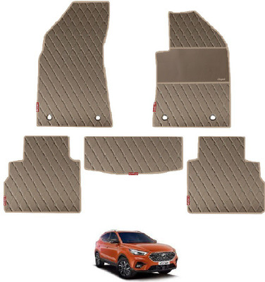 elegant Leatherite Standard Mat For  MG Astor(Black, Beige)