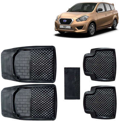 Kingsway PVC Tray Mat For  Datsun Go+(Black)