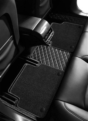 ARNEJA Leatherite 7D Mat For  Tata Nano(Black)