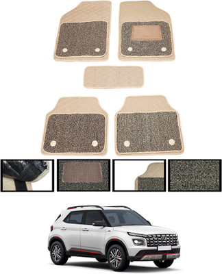 MATIES Leatherite 7D Mat For  Hyundai Universal For Car(Beige)