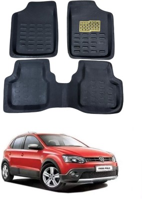 arneja trading company Polyutherine 3D Mat For  Volkswagen Polo Cross(Black)