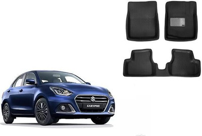 Autorepute PVC 5D Mat For  Maruti Suzuki New Dzire(Black)