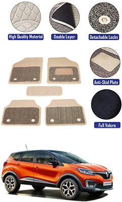 MATIES PVC 7D Mat For  Chevrolet Universal For Car(Beige)