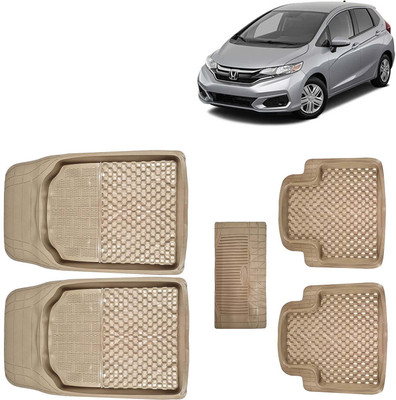 Kingsway PVC Tray Mat For  Honda Jazz(Beige)