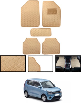 MATIES Leatherite Standard Mat For  Maruti Suzuki WagonR(Beige)