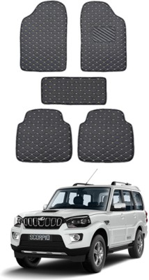 MATIES Leatherite Standard Mat For  Mahindra Scorpio(Black)