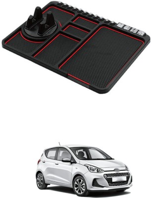 LOVMOTO Plastic Tray Mat For  Hyundai i10(Multicolor)