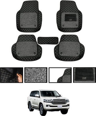 MATIES Leatherite 7D Mat For  Toyota Land Cruiser(Black)
