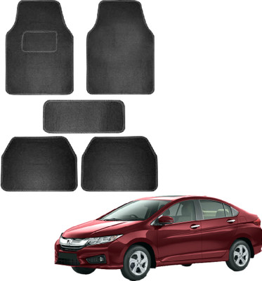 INSURE AUTOMOTIVE Vinyl Standard Mat For  Honda City(Black)
