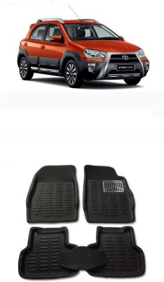 ARNEJA Polyutherine 3D Mat For  Toyota Etios Cross(Black)