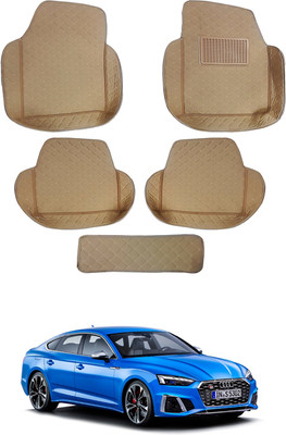 MATIES Leatherite 7D Mat For  Audi S5(Beige)