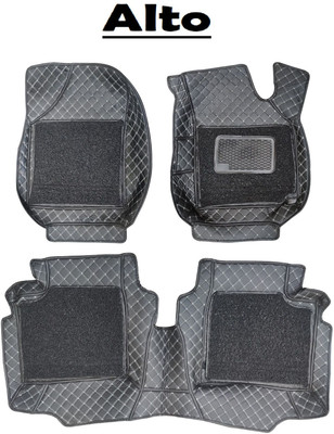 TOFIT ENTERPRISE Leatherite 7D Mat For  Maruti Alto(Black)