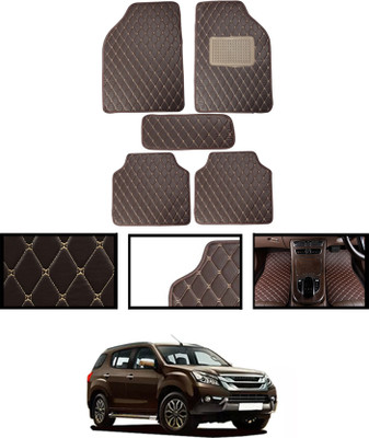 AYW Leatherite Standard Mat For  Honda Universal For Car(Beige)