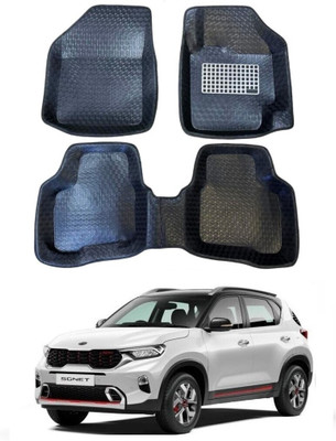 arneja trading company Polyutherine 5D Mat For  Kia Sonet(Black)