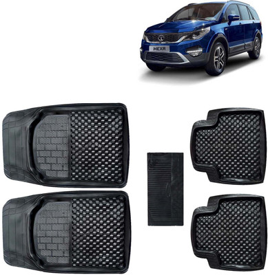 Kingsway PVC Tray Mat For  Tata Hexa(Black)