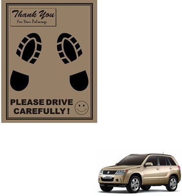 SEMAPHORE Paper Disposable Paper Mat For  Grand Vitara(Brown)